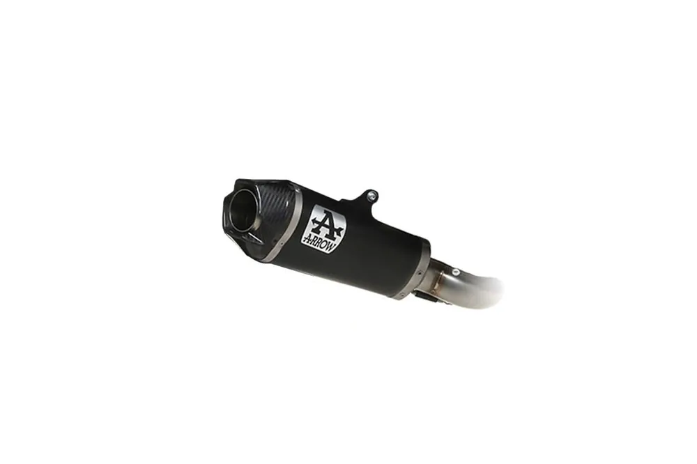 ARROW pot d&rsquo;échappement DARK WORKS pour Yamaha Tracer 9 / GT 2021-, acier inoxydable noir Prix Réduit