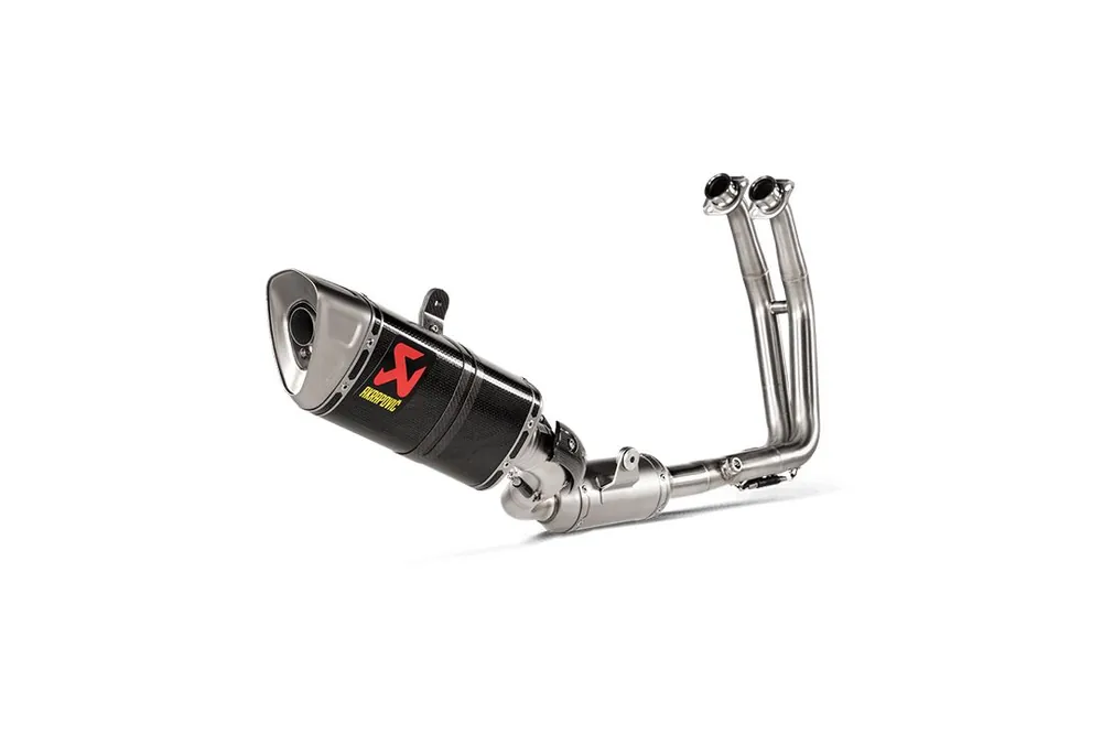 Prix Bas Akrapovic Racing Line (carbone) système d&rsquo;échappement pour Suzuki GSX-8S, 8R,2022-2024