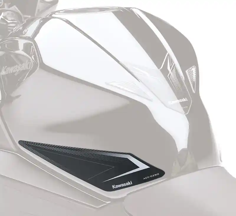 Genouillères pour Kawasaki Ninja 400 /Z 400 Original Kawasaki Promotion Saisonnière