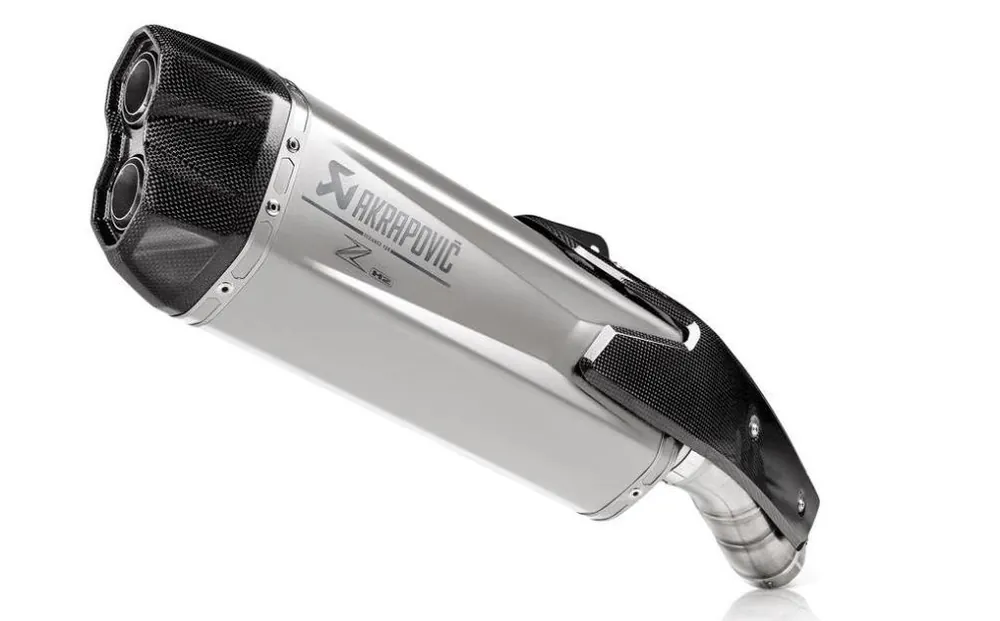 Livraison Express Échappement sport Akrapovic Titan pour Kawasaki Z H2 /SE (20-)