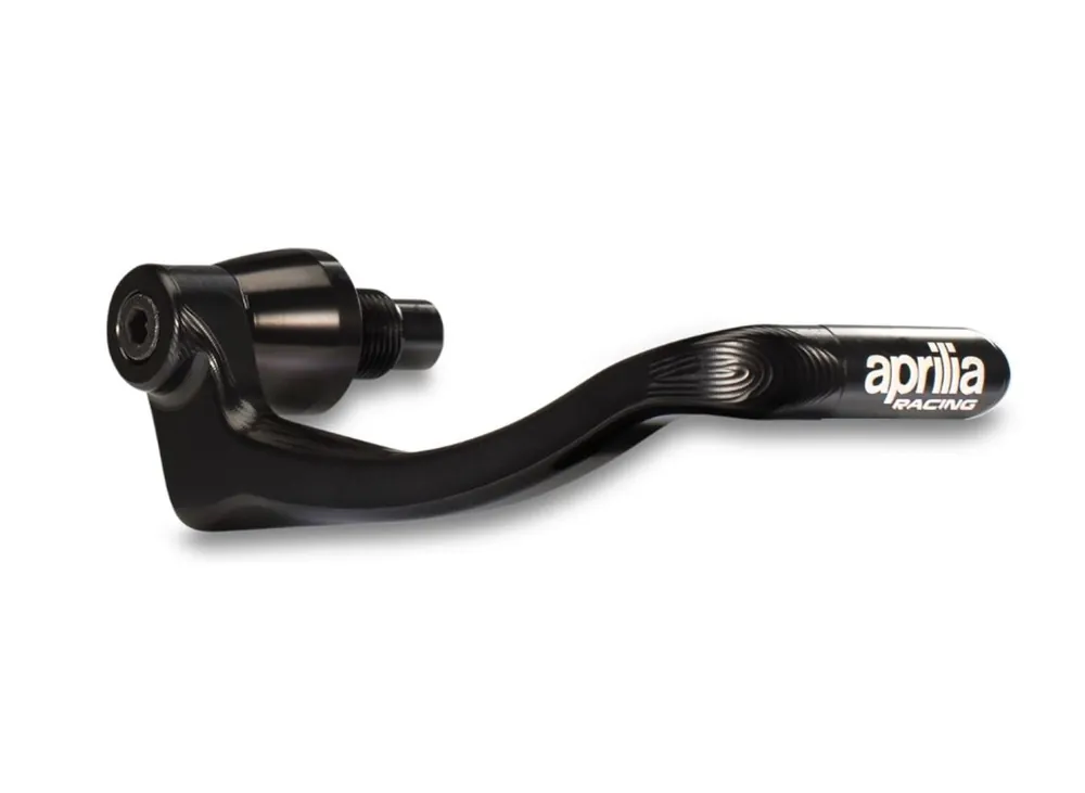Authentique Protection de levier de frein Racing, noir pour Aprilia RSV4 1100