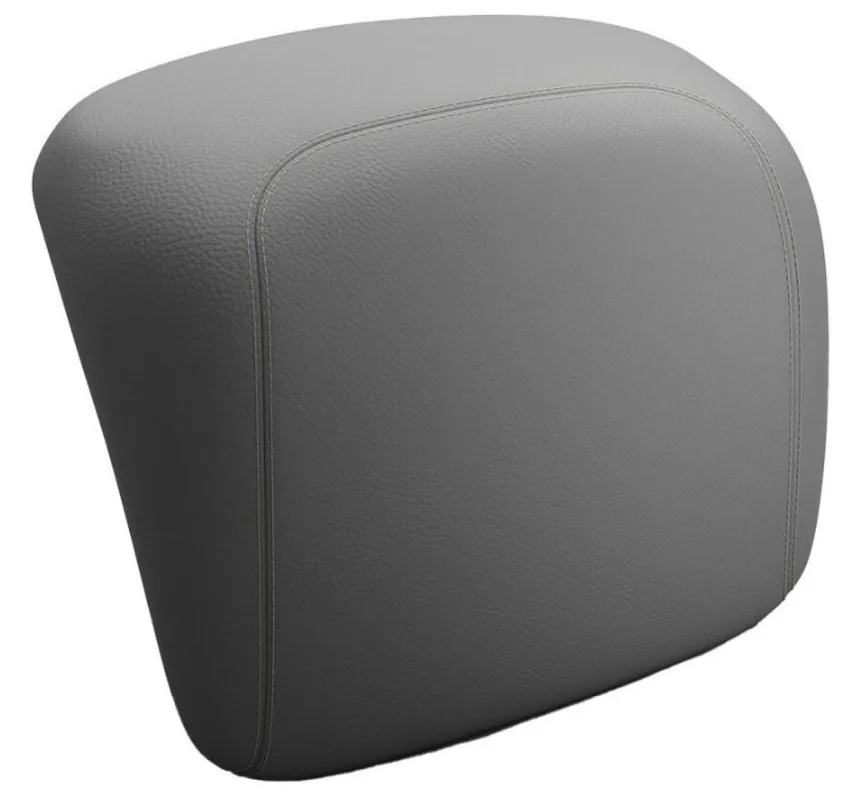 Dossier original pour top case Vespa GTS/GTV – gris, couture grise Usine Directe