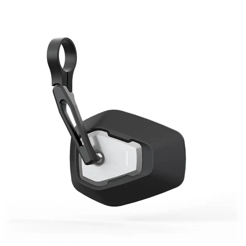 Produit De Marque HIGHSIDER pro Rétroviseur d&rsquo;extrémité de guidon Esagano-RS noir/argent court (1pc)