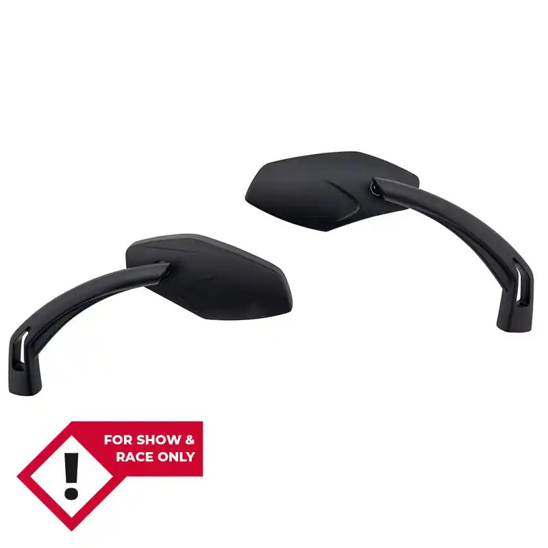 HIGHSIDER smart Miroir de guidon Luca noir (paire) Paiement Sécurisé