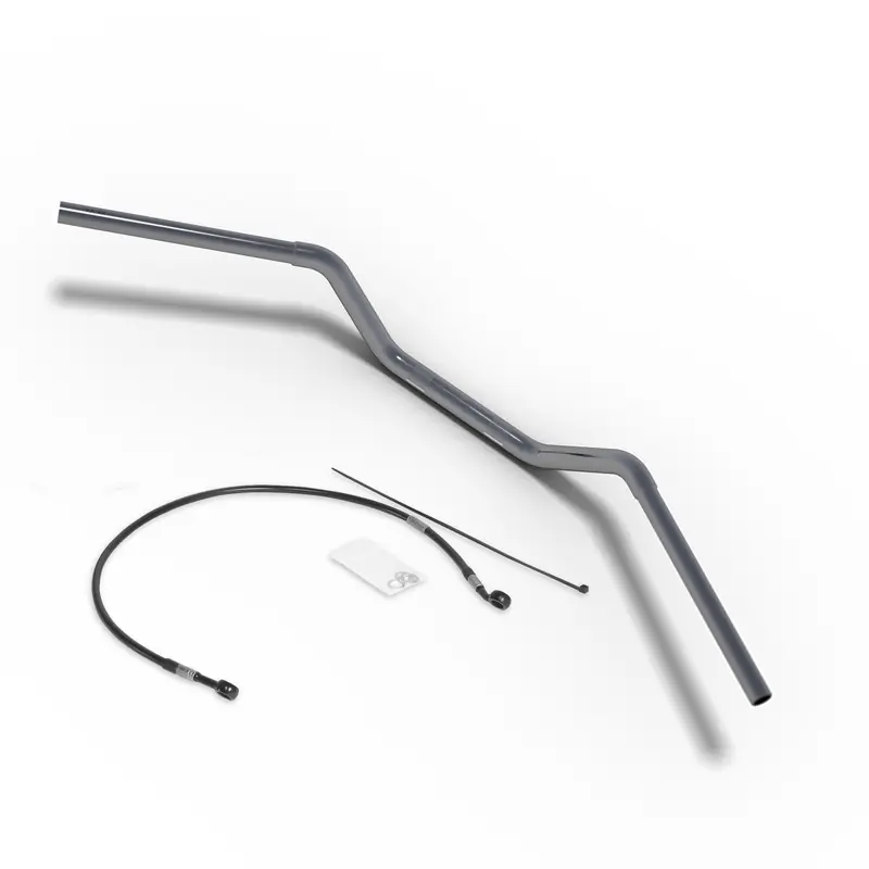 Prix Promo HIGHSIDER pro Flat Track L14 Kit de guidon 1 pouce, Avec conduite de frein, Pour HD