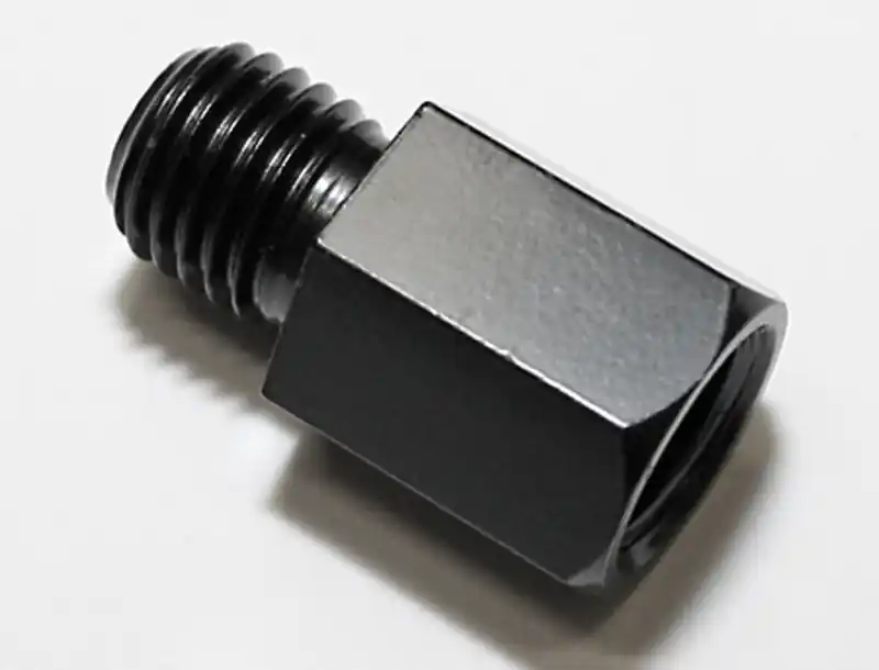 Dernier Modèle HIGHSIDER smart Adaptateur de rétroviseur Black Hole M10 droit sur boulon M10 droit