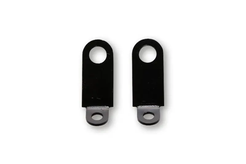 Prix Réduit Support de clignotant HIGHSIDER pro Noir (paire)