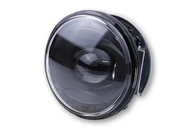 Promotion HIGHSIDER smart 4 pouces Insert de phare LED noir feu de croisement, homologué E (1pc)