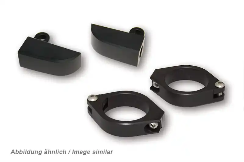 Haute Qualité HIGHSIDER pro Kit de support de clignotant M8 Pour 38-41 mm