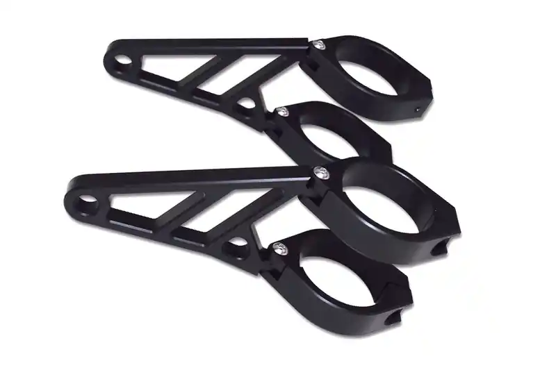 HIGHSIDER pro Kit porte-lampe, CNC, Pour 42-43 mm Paiement Sécurisé