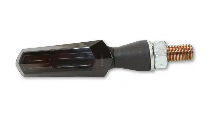Soldes HIGHSIDER Smart Scuro LED clignotants boîtier noir / lentille gris fumée (paire), avant & arrière