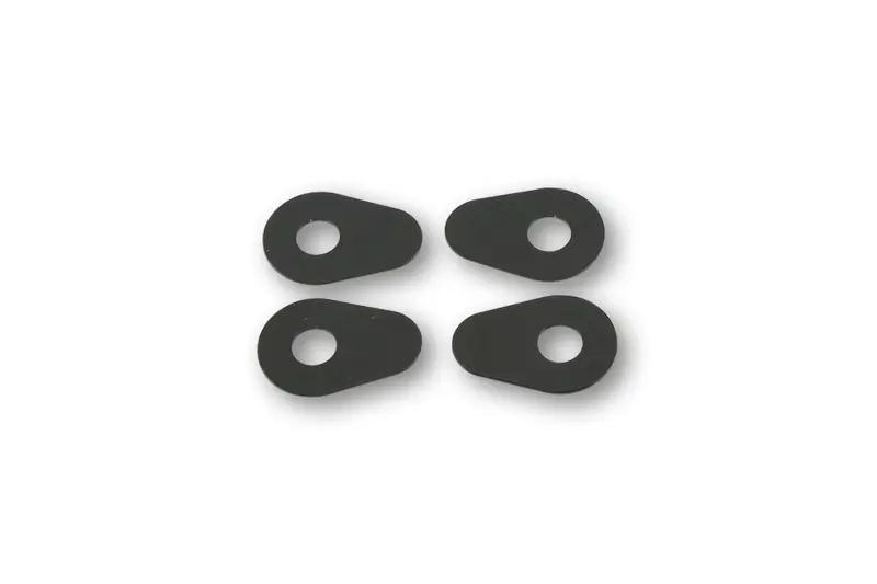 Commande En Gros HIGHSIDER smart Plaques de montage Indy Spacer Aluminium Noir, Pour divers Yamaha