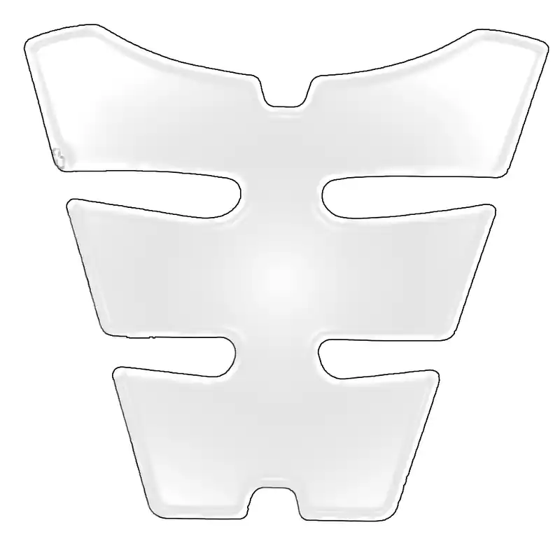 Dernière Chance BIHR Tankpad grand transparent