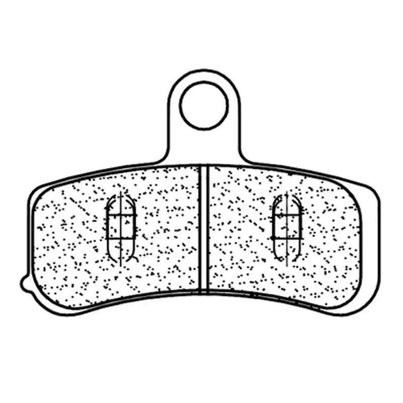 CL Brakes Street plaquettes de frein en métal fritté – 1212A3+ Marque