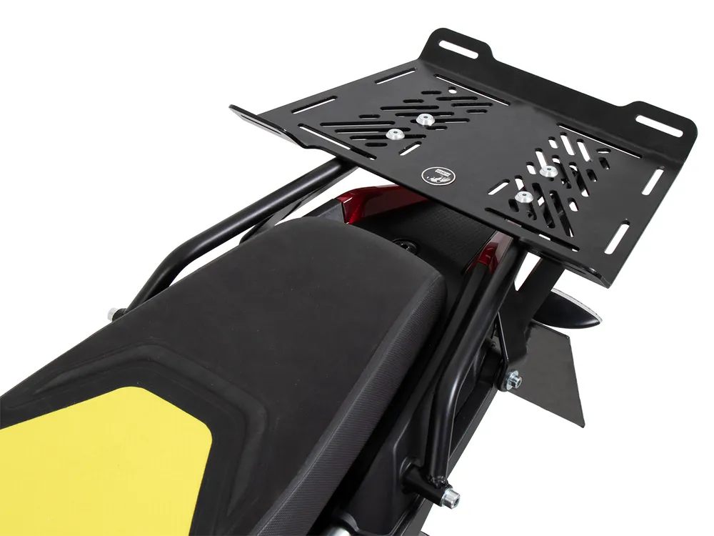 Vente Directe Elargisseur de porte-bagages noir pour Aprilia Tuareg 660 (22-24) Hepco & Becker
