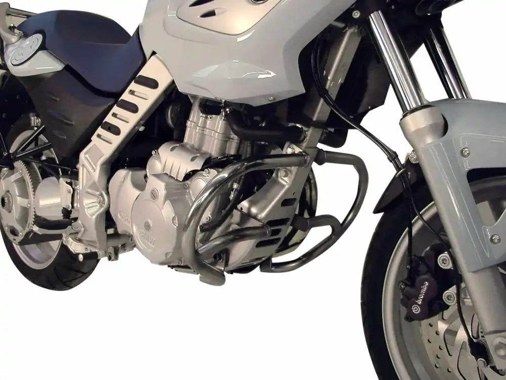 Arceau de protection du moteur argenté pour BMW F 650 CS (02-05) Hepco & Becker Offre Limitée