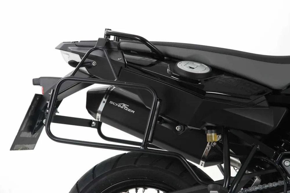 Support de valises latérales noir pour BMW F 650 GS Twin (08-11)/F 700 GS (12-17)/F 800 GS (08-18) Haute Qualité