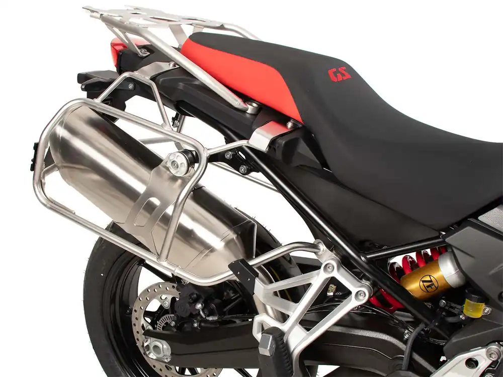 Supports de valises latérales Cutout en acier inoxydable pour Xplorer Cutout valises 40/37 pour BMW F 800 GS (24-) Marque
