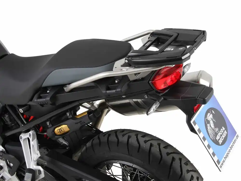 Affaire À Saisir Easyrack support de topcase noir pour pont original en acier inoxydable pour BMW F 800 GS (24-)