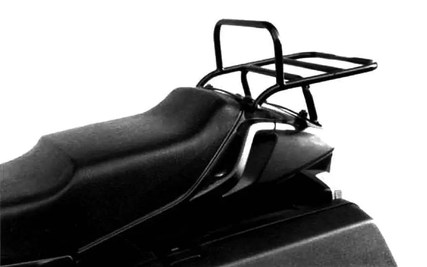 Top Vente Pont à bagages tubulaire Support de top case noir pour BMW K 75 S/RT (90-96) Hepco & Becker