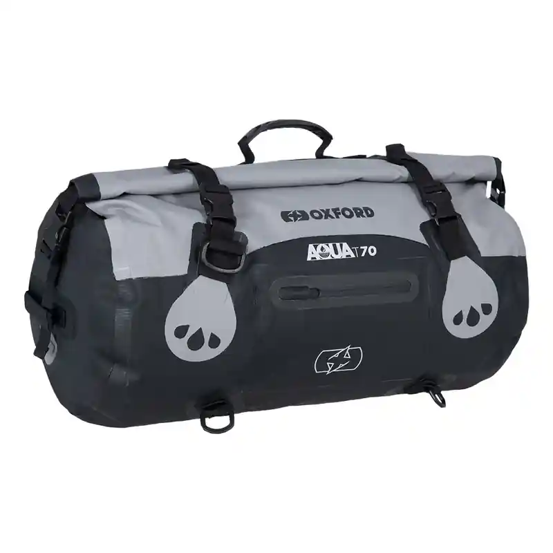 Commander Maintenant Oxford Aqua T-70 Rolltasche Grau/Schwarz 70L