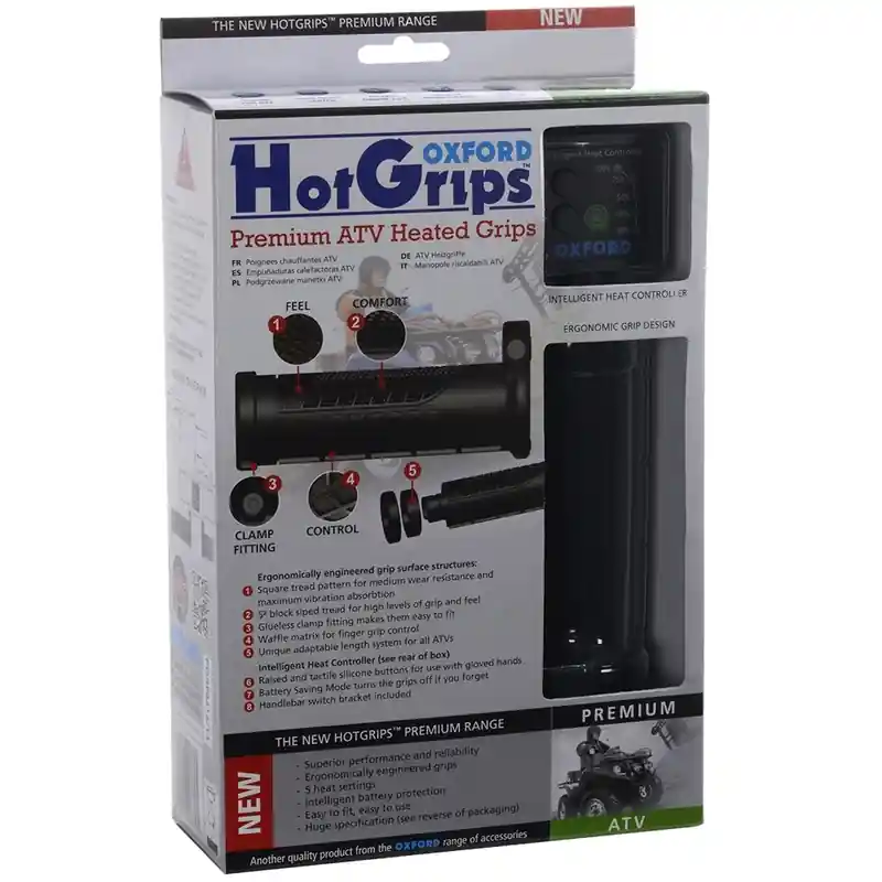 Oxford Hotgrips ATV Beheizte Griffe Paiement Sécurisé