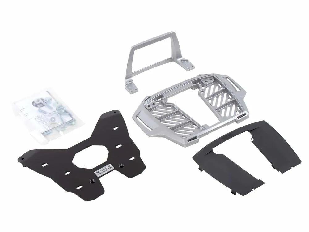 Support de top case Alurack argent pour BMW R 1200 GS LC (13-18) Hepco & Becker Prix Cassé