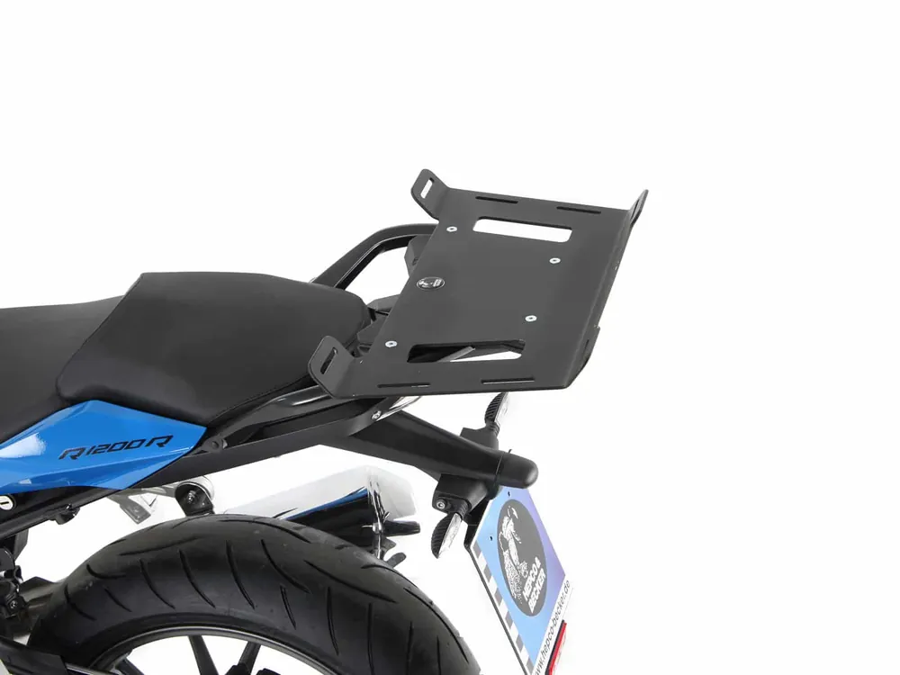 Must-Have Elargissement du pont de bagages noir pour BMW R 1200 R LC (15-18) Hepco & Becker