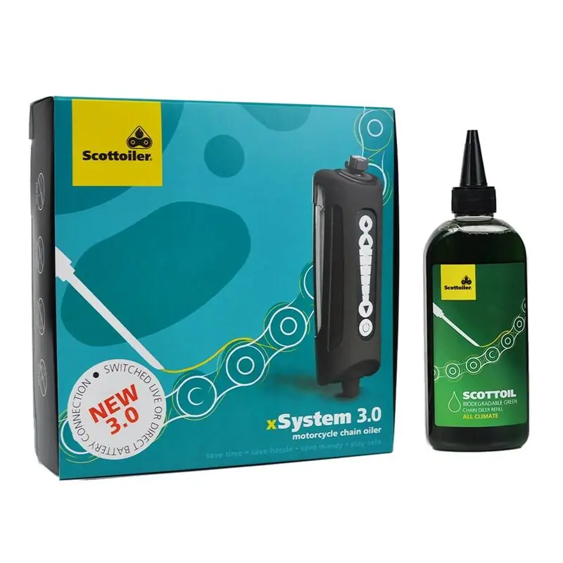Scottoiler xSystem 3.0 + 250ml Bio Green Bon Marché