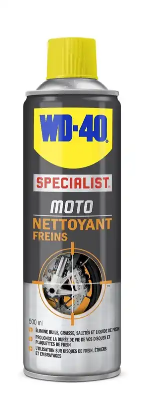 WD-40 Specialist® Motorrad Bremsenreiniger – Spray 500ml Quantité Limitée