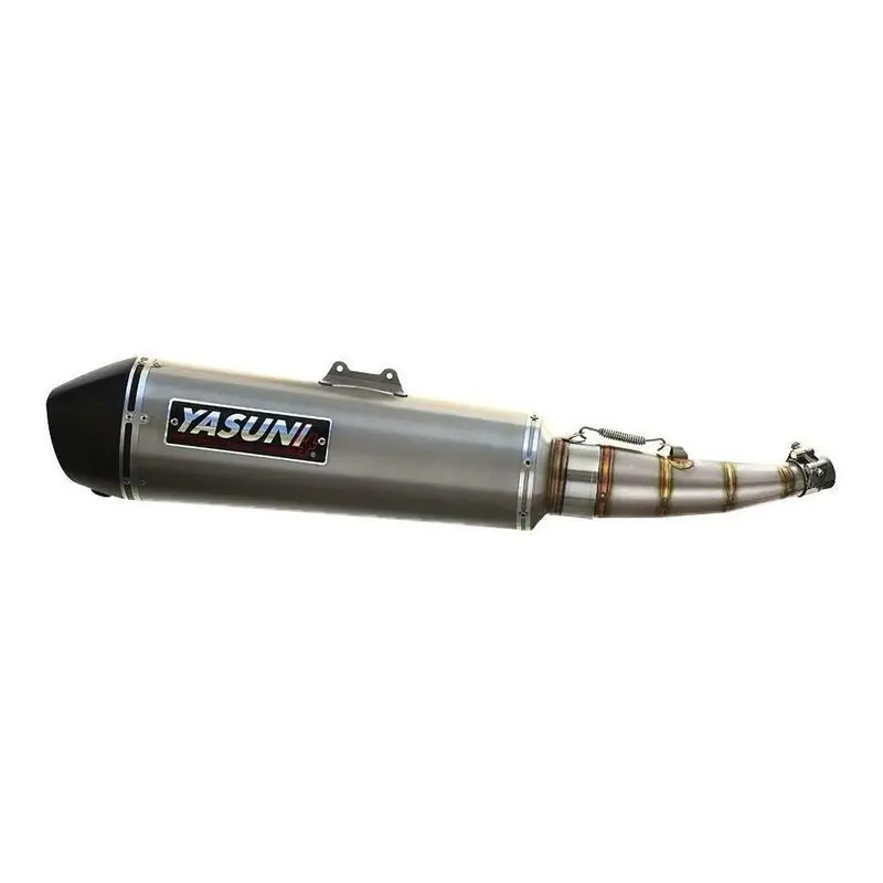 Yasuni Ersatz-Schalldämpfer – Aluminium-Look Titan/ABS Super Prix