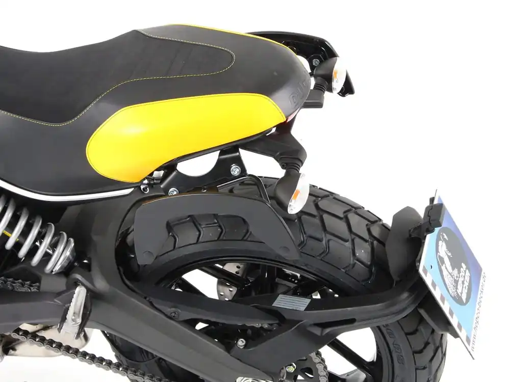 Support latéral C-Bow noir pour Ducati Scrambler 800 (15-18) Hepco & Becker Petit Prix