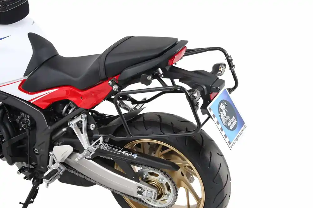 Top Vente Porte-bagages latéraux Lock-it noir pour Honda CB 650 F (14-18) Hepco & Becker