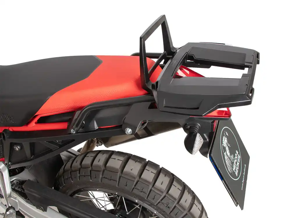 Support de top case Alurack noir pour Aprilia Tuareg 660 (25-) Hepco & Becker Vente Flash