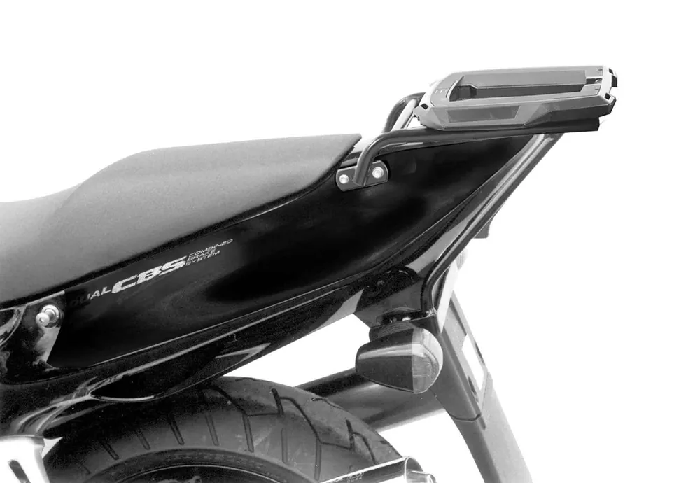 Support de topcase Alurack noir pour Honda CBR 1100 XX Blackbird (97-07) Hepco & Becker Nouveauté