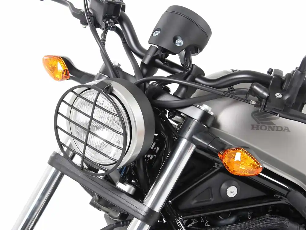 Usine Directe Grille de protection des feux noire pour Honda CMX 500 Rebel (17-19) Hepco & Becker