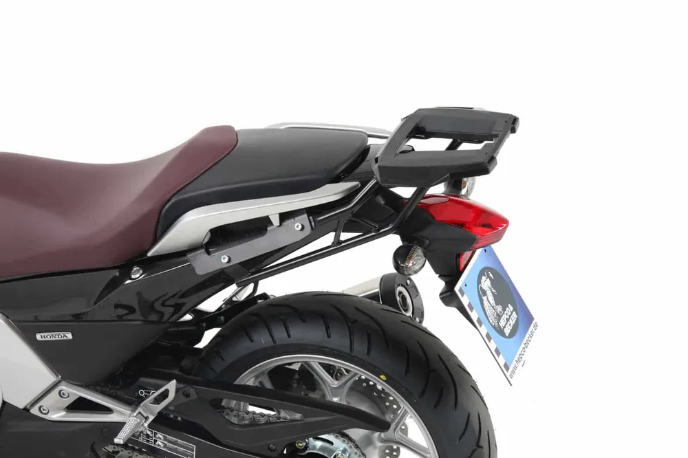 Support de topcase Alurack noir pour Honda NC 700 Integra (12-13) Hepco & Becker Certifié