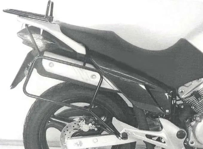 Support de valises latérales vissé noir pour Honda XL 125 V Varadero (01-06) Hepco & Becker Meilleur Prix