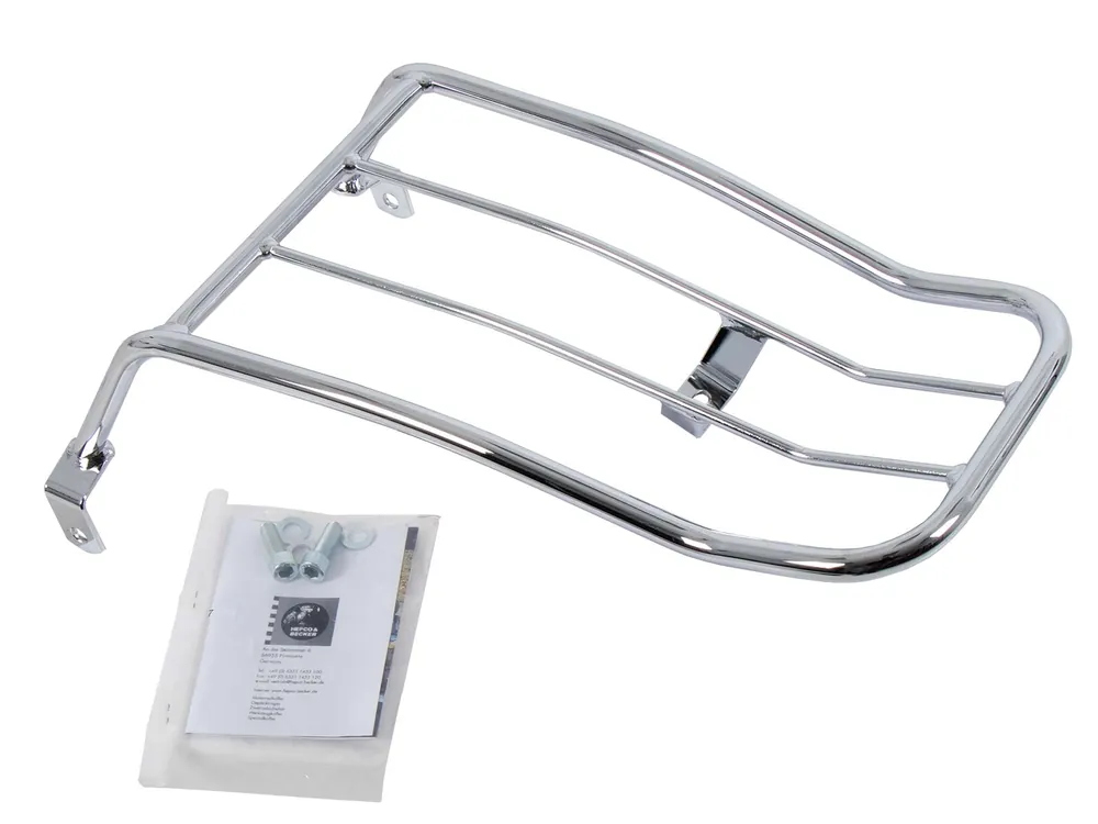 Top Vente Solorack sans dossier chrome pour Honda VT 750 C2 (97-03) Hepco & Becker