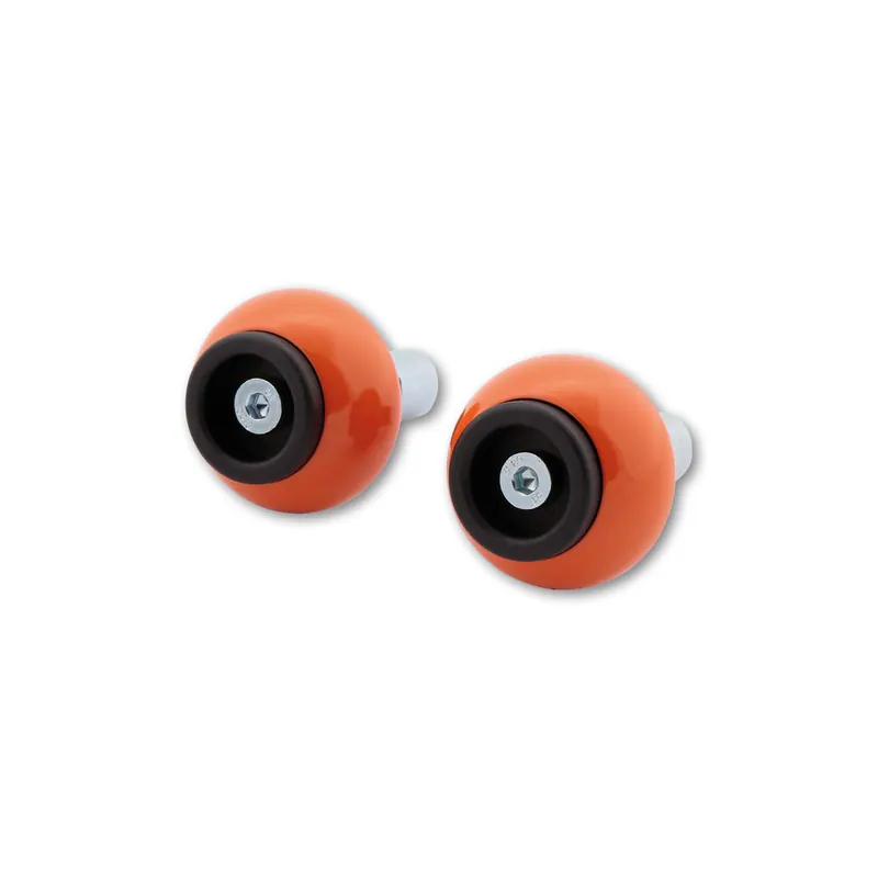Acheter En Ligne LSL Lenkergewicht Crash Ball Classic, für Lenker mit 18 mm Innendurchmesser (Stahl-Lenker), orange