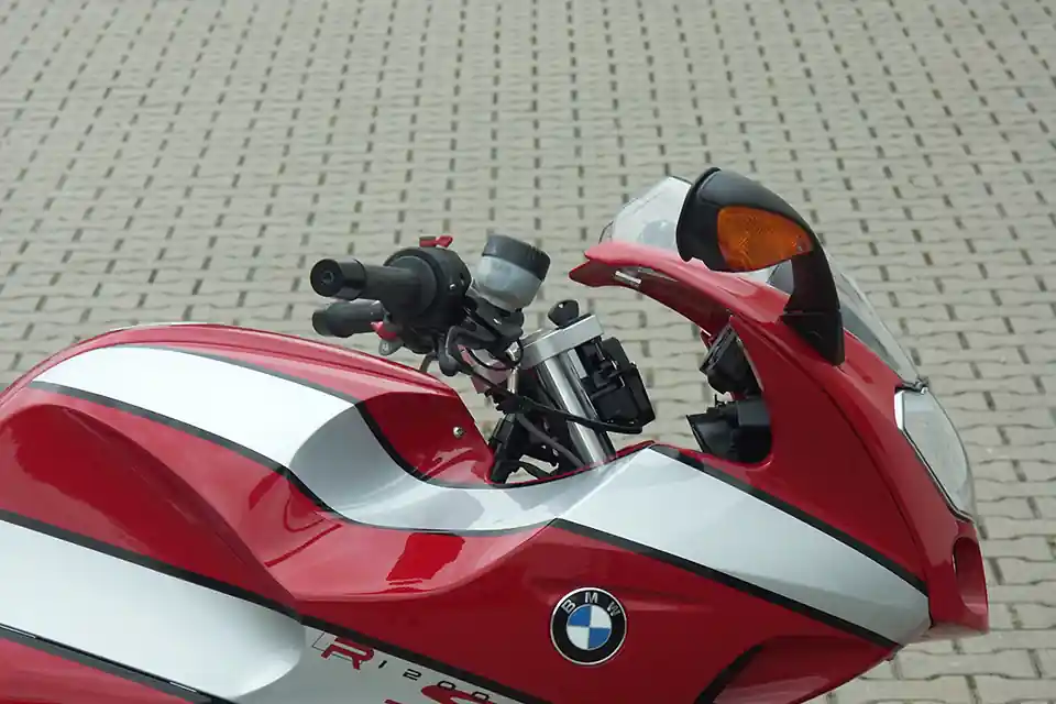 Haute Qualité LSL Superbike-Kit mit Teilegutachten für BMW R1200S, Typ R12S, 2006-, silber, (Typ G)