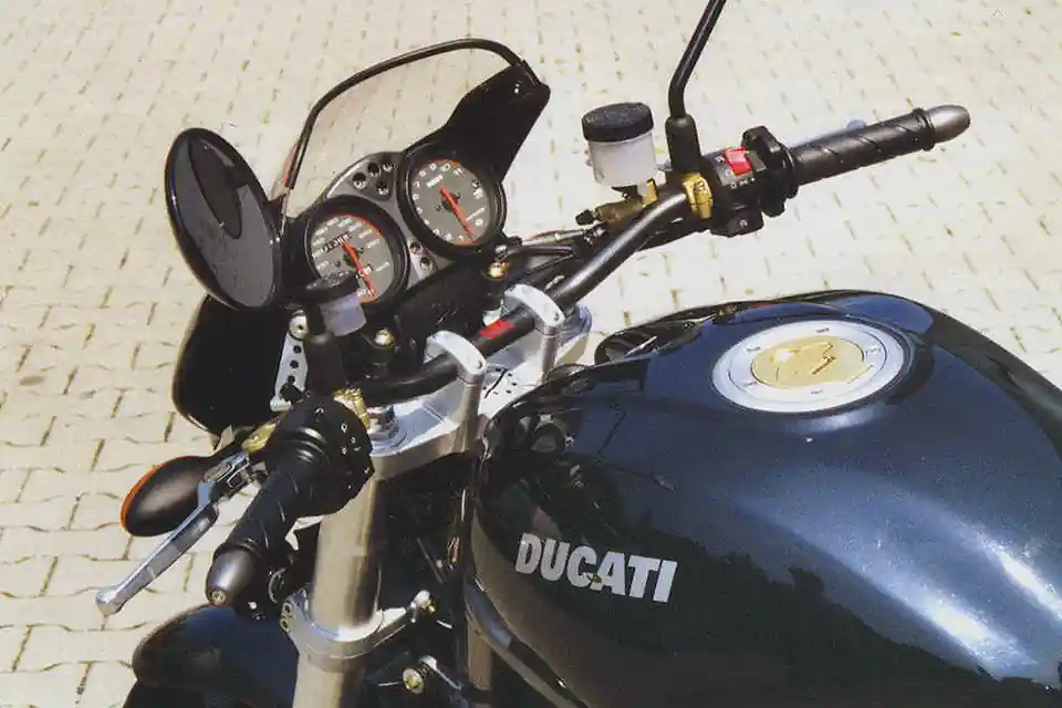 Expédié Aujourd&rsquo;hui LSL Superbike-Kit mit Teilegutachten für Ducati Monster S4, Typ M4, 2000-2004, silber