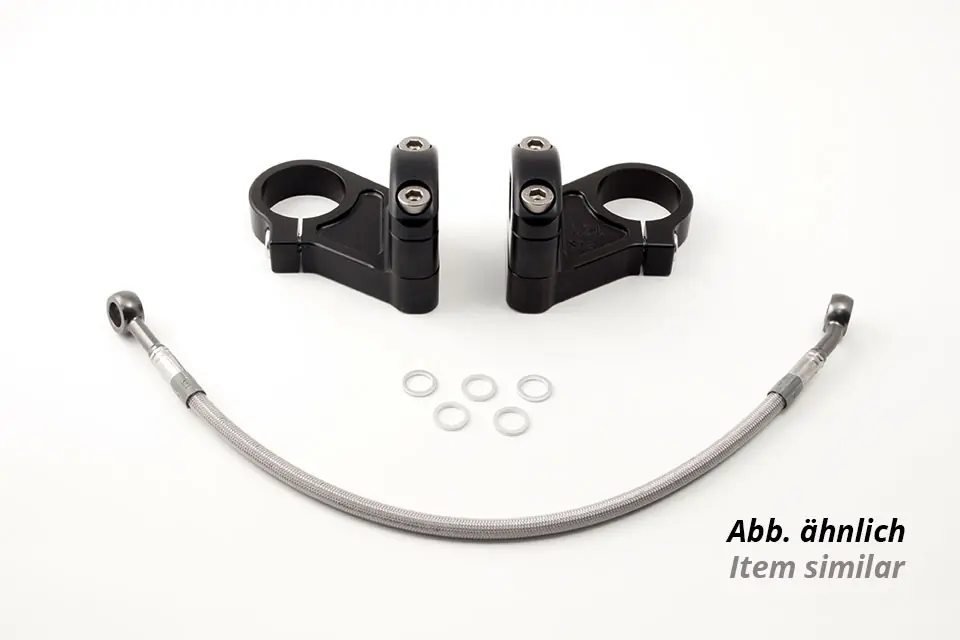 Satisfait Ou Remboursé LSL Superbike-Kit mit Teilegutachten für Honda VFR1200FD DCT, Typ SC63, 2010-, schwarz, (Typ S)