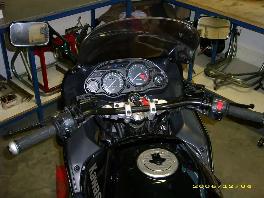 Commander Maintenant LSL Superbike-Kit mit Teilegutachten für Kawasaki GPZ1100, Typ ZXT10E, 1995-, silber, (Typ A)