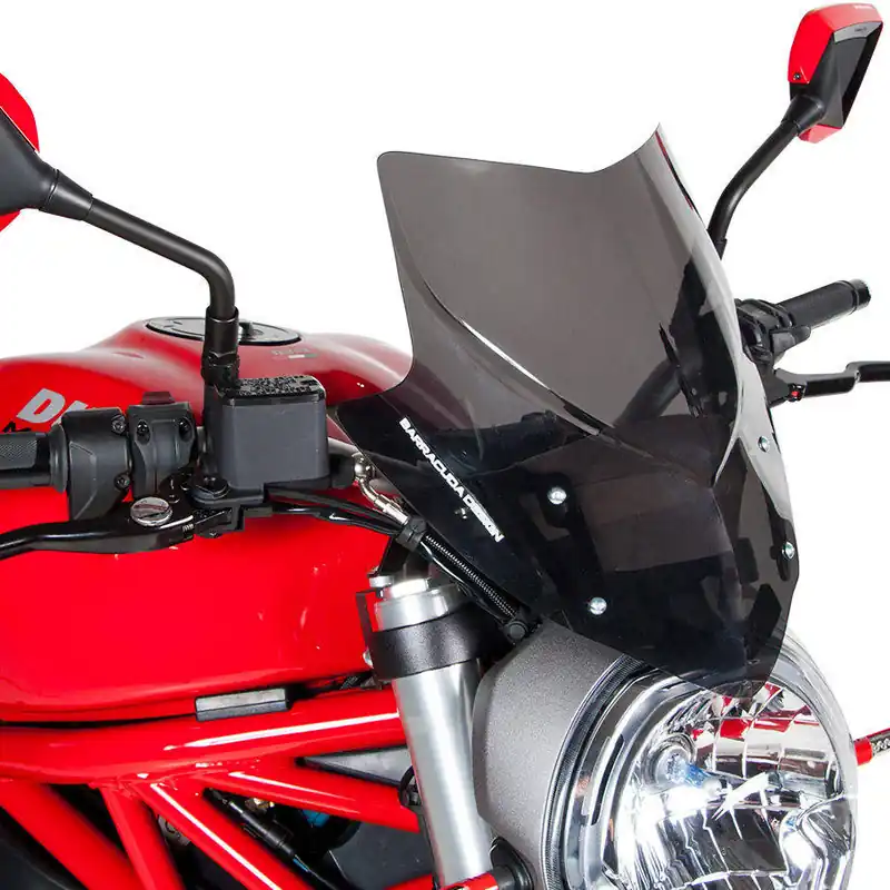 Barracuda Windschild Aerosport Plexiglas für Ducati Monster 1200 (2014 – 2017) / Ducati Monster 797 Produit De Marque