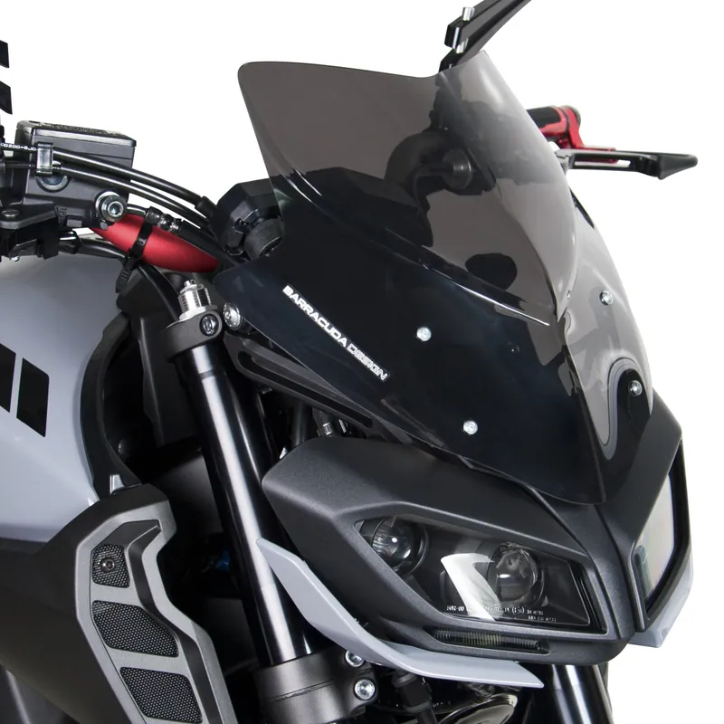 Top Vente Barracuda Windschild Aerosport Plexiglas für Yamaha MT-09 2017 – 2019