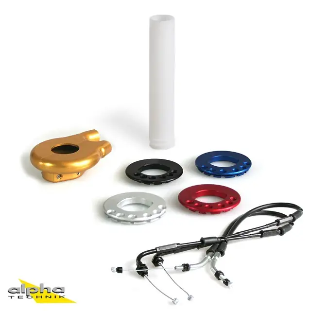Prix Choc alpha Technik Kurzhubgasgriff für Yamaha YZF1000R1, VTR1000SP