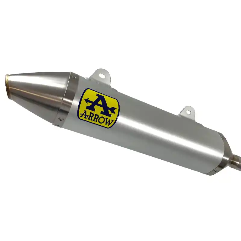 ARROW Auspuff THUNDER Aluminium für UM DSR125EX / Aprilia RX/SX 125 / Malaguti XSM/XTM 125 Offre Limitée