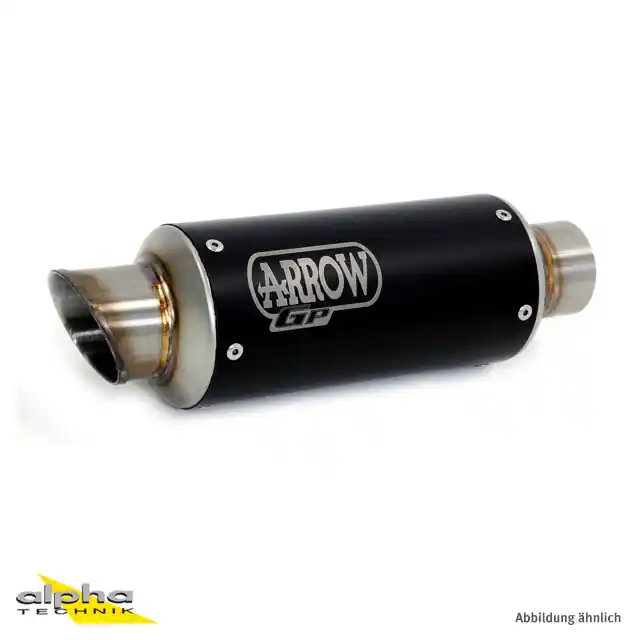ARROW Racing-Auspuff DARK GP2 für Kawasaki Ninja 300 2013- aus Edelstahl Commande En Gros