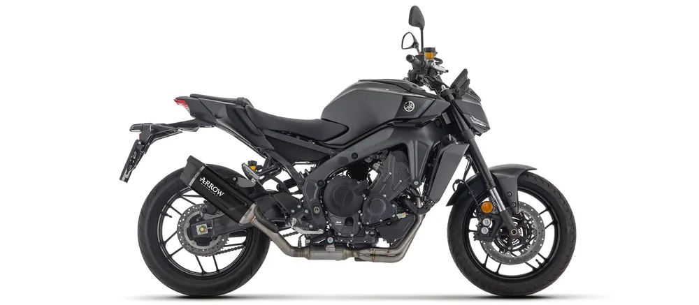 ARROW Racing INDY RACE EVO DARK für Yamaha MT09 / SP, Typ RN87 / RN88 / RN89 / RN90 /RN91 / RN92, Mo Expédition Rapide